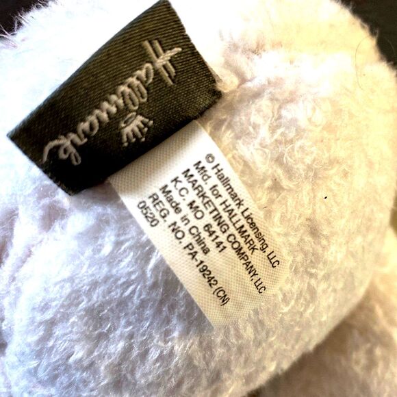 HALLMARK 2020 TEDDY BEAR SANTA 9” PLUSH - RETIRED - Picture 5 of 6